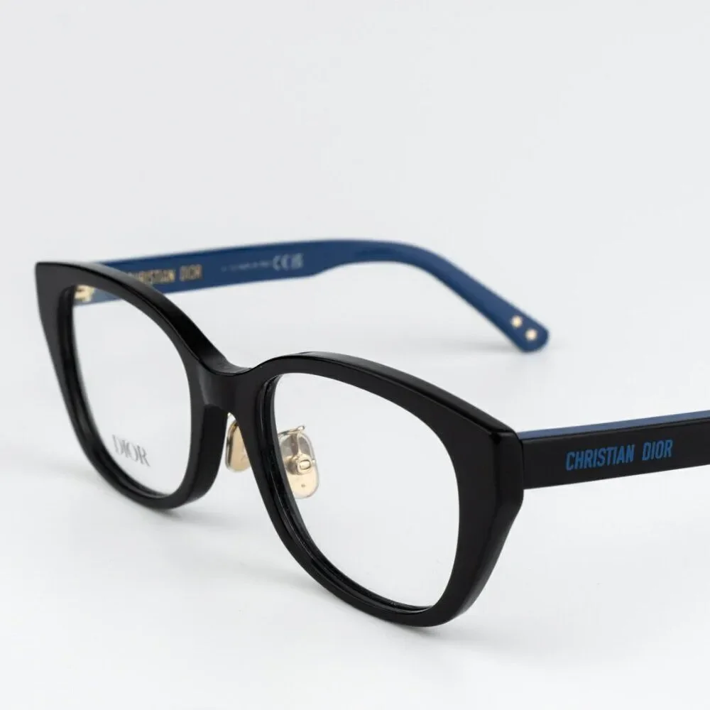 NEW Dior LAPARISIENNEDIORO S4F 1000  Black Blue Women Eyeglasses